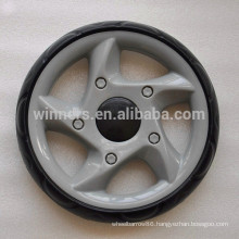 9 inch plastic EVA toy wheel, stroller pram wheels